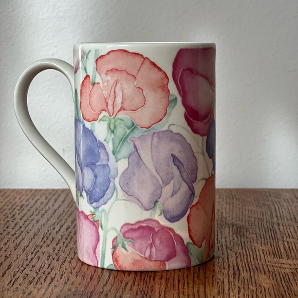 vintage Dunoon sweet pea mug - Picture 3 of 7
